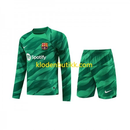 FC Barcelona Keeper Barn Hjemme Fotballdrakt 2023/24 Langermet